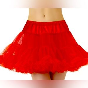 Red Deluxe Petticoat